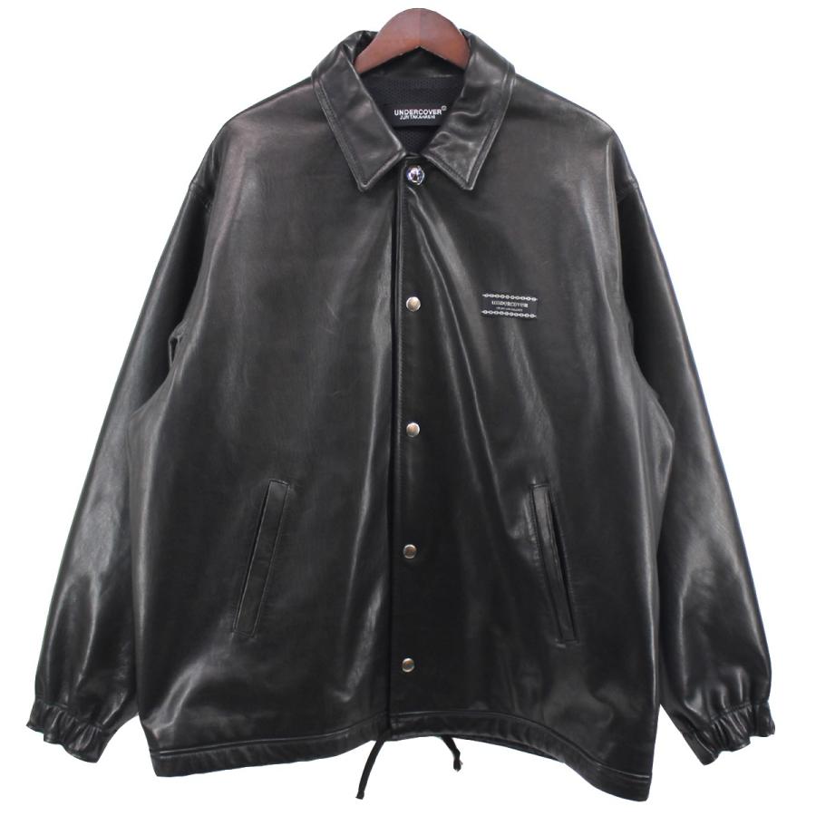 UNDERCOVER 【値下げ】UNDERCOVER 24SS LEATHER COACH JACKET UNDERCOVER 【値下げ】UNDERCOVER 24SS LEATHER COACH JACKET