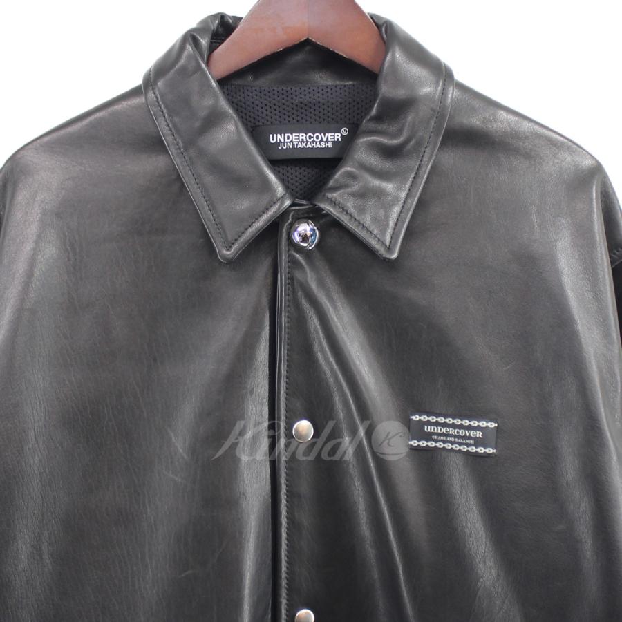 UNDERCOVER 【値下げ】UNDERCOVER 24SS LEATHER COACH JACKET UNDERCOVER 【値下げ】UNDERCOVER 24SS LEATHER COACH JACKET