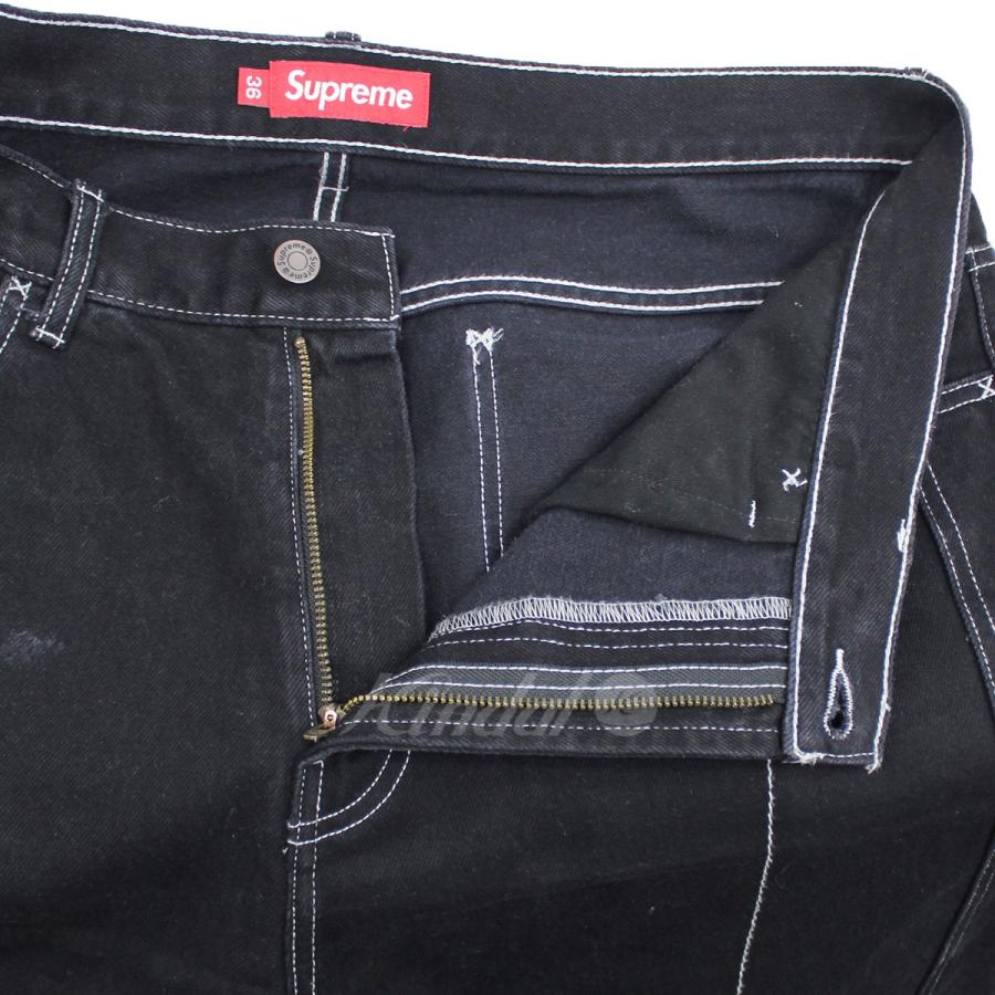 シュプリーム SUPREME 23AW Radial Embroidered Loose Fit Jean ルーズ