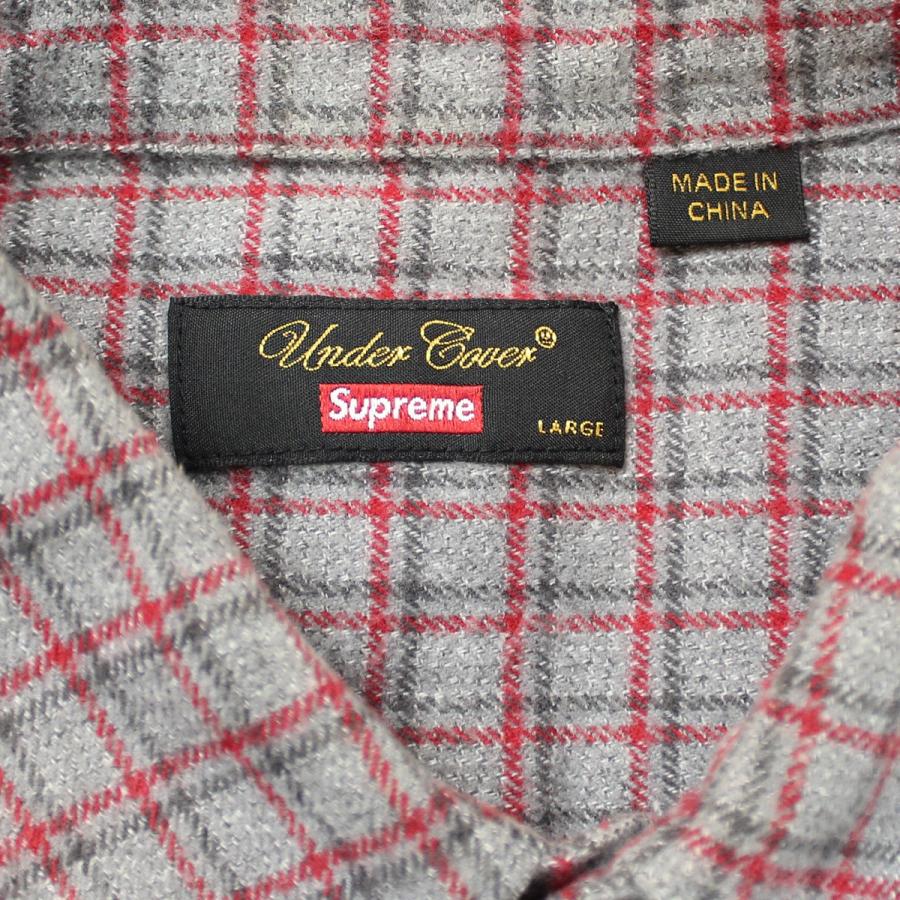 Supreme 【値下げ】Supreme UNDERCOVER 23SS S／S Flannel Shirt Grey 