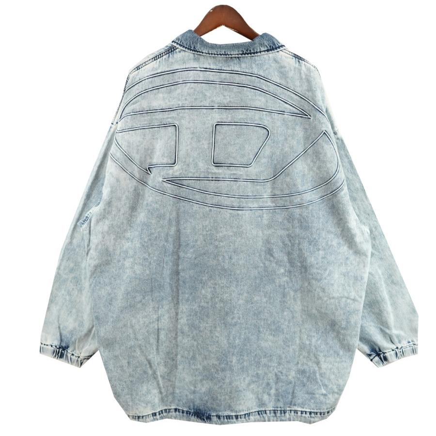 DIESEL 【値下げ】DIESEL by Glenn Martens 24AW Denim jacket with Oval D オーバル ロゴ デニムジャケット ブルー サイズ:M(オーバーサイズ) (吉祥寺店) : カインドオルYahoo!店 - 通販 - Yahoo!ショッピング DIESEL 【値下げ】DIESEL by Glenn Martens 24AW Denim jacket with Oval D オーバル ロゴ デニムジャケット ブルー サイズ:M(オーバーサイズ) (吉祥寺店) : カインドオルYahoo!店 - 通販 - Yahoo!ショッピング