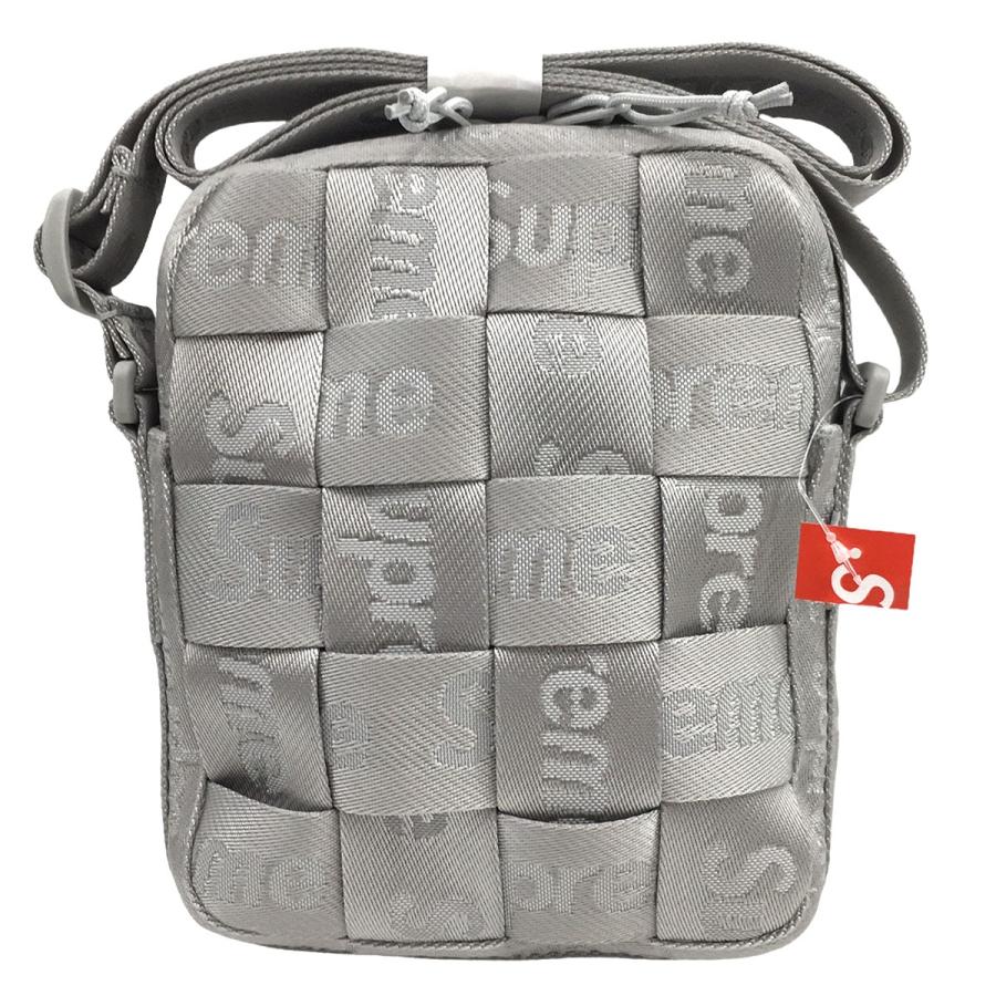 シュプリーム Supreme 24SS Woven Shoulder Bag ロゴ ウーブン  