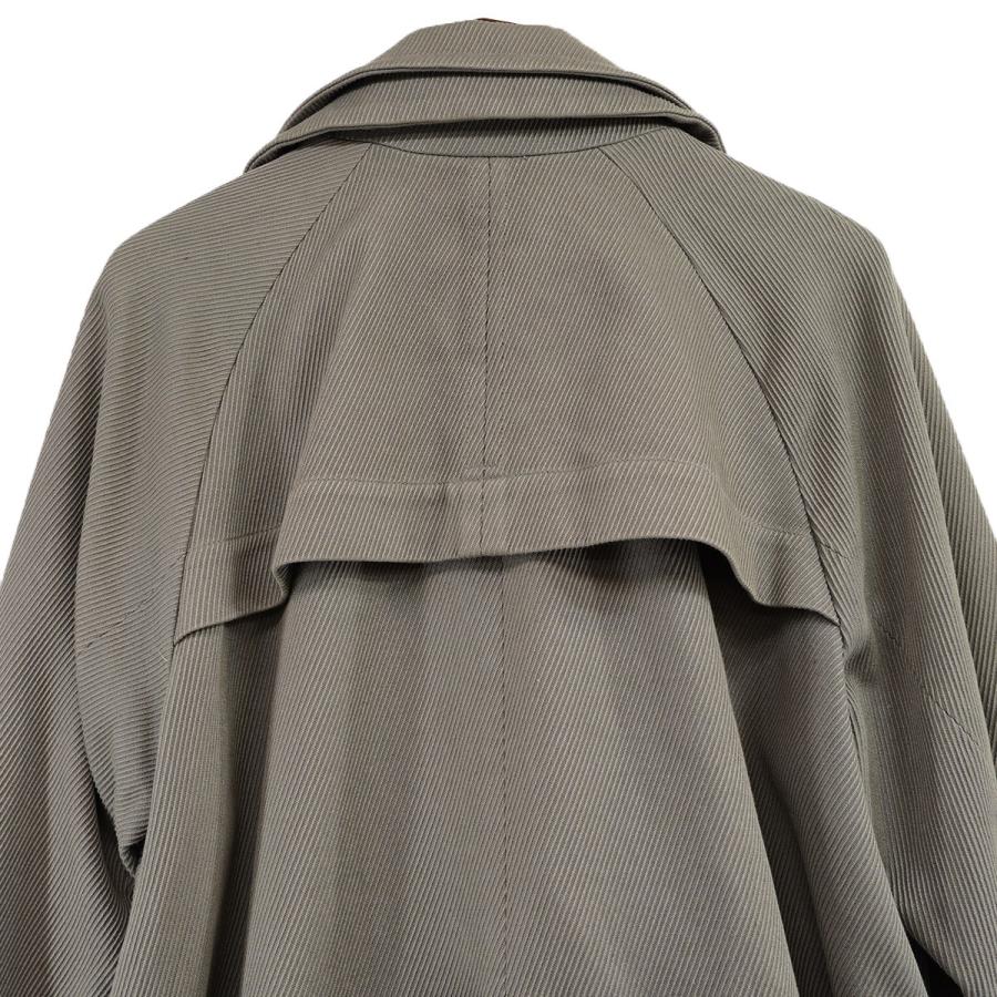 SEEALL シーオール DOUBLE COLLAR TRENCH ダブルカラー トレンチコート 