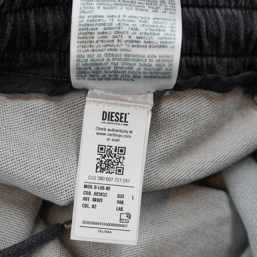 DIESEL 【値下げ】DIESEL by Glenn Martens Tapered D-Lab Track Denim 
