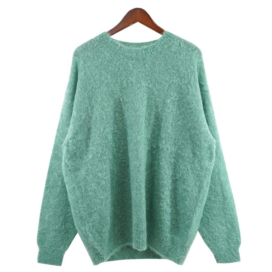 AURALEE 【値下げ】AURALEE 23AW Brushed Super Kid Mohair Knit 