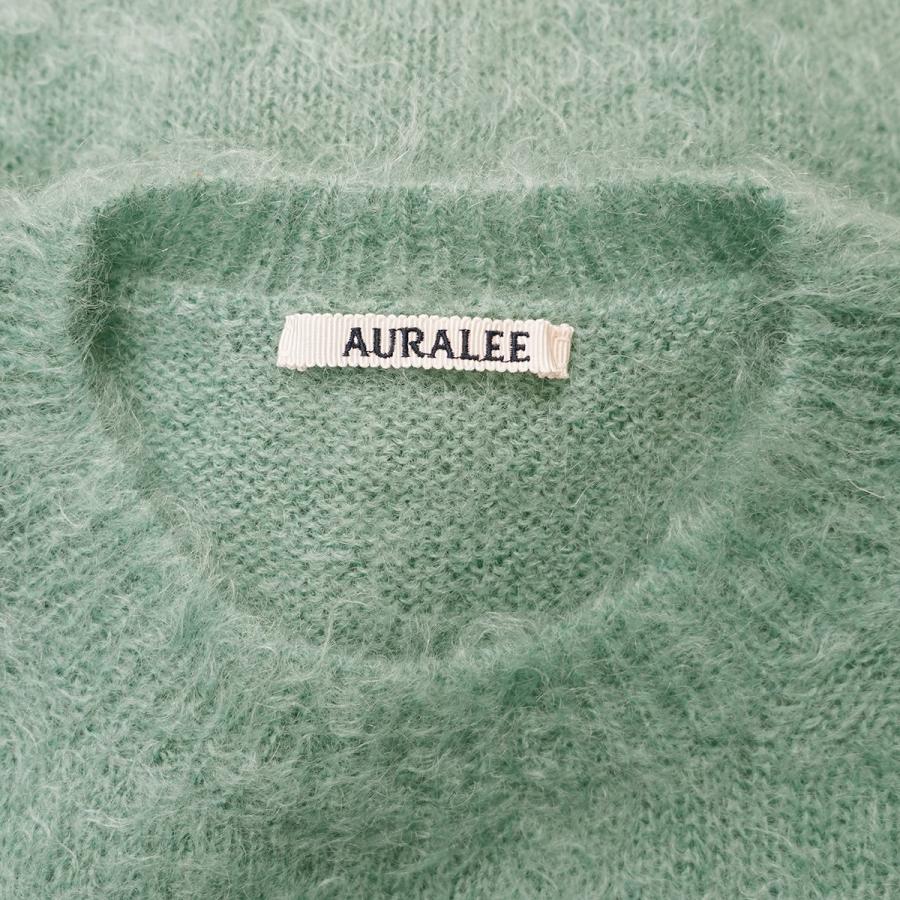 AURALEE 【値下げ】AURALEE 23AW Brushed Super Kid Mohair Knit  