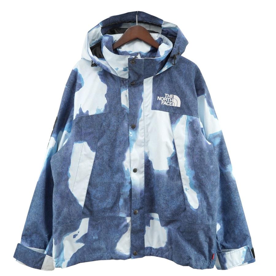 値下げ】Supreme×The North Face 21AW Bleached Denim Print Mountain  