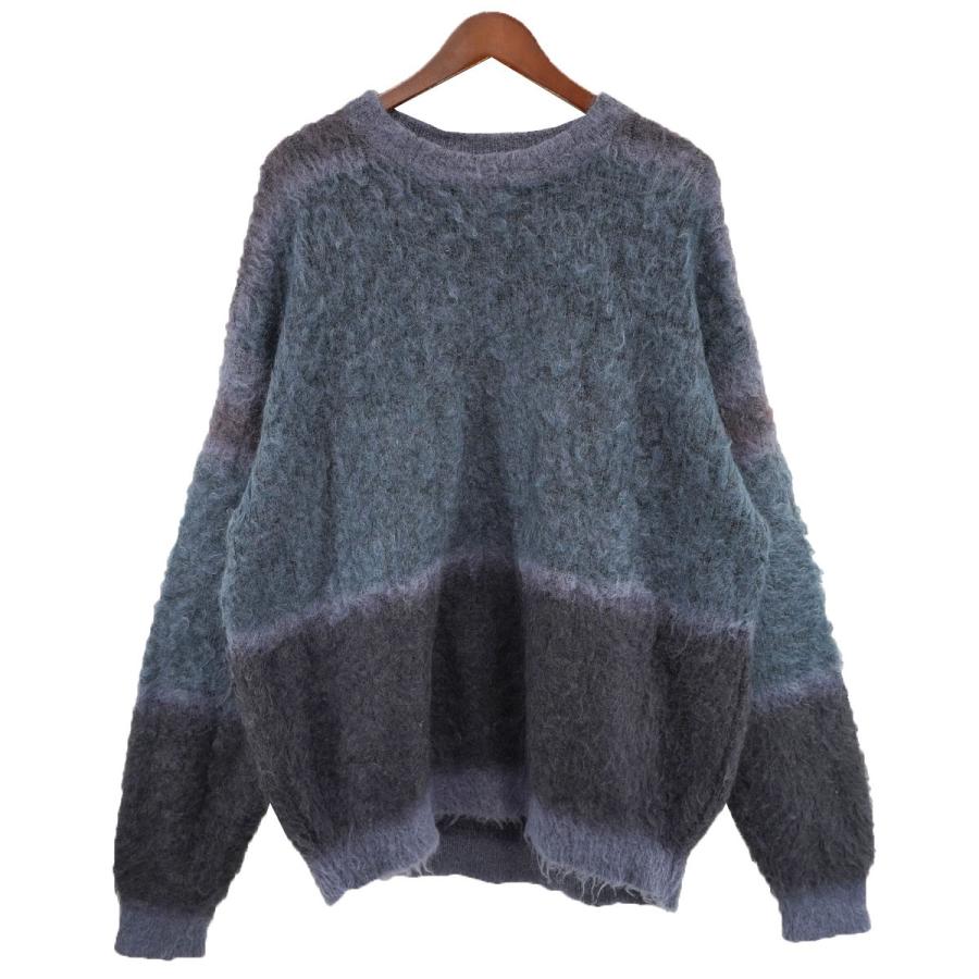 値下げ】YOKE 21AW ROTHKO BORDER CREW NECK ロスコ ボーダー モヘヤ 