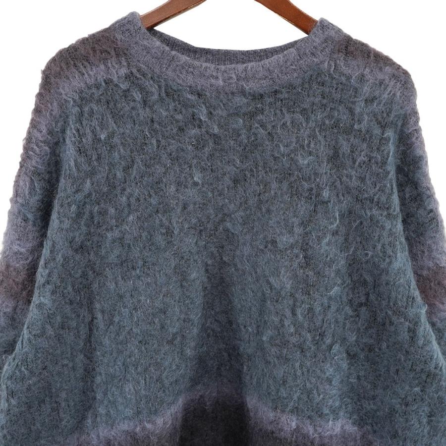 値下げ】YOKE 21AW ROTHKO BORDER CREW NECK ロスコ ボーダー モヘヤ 