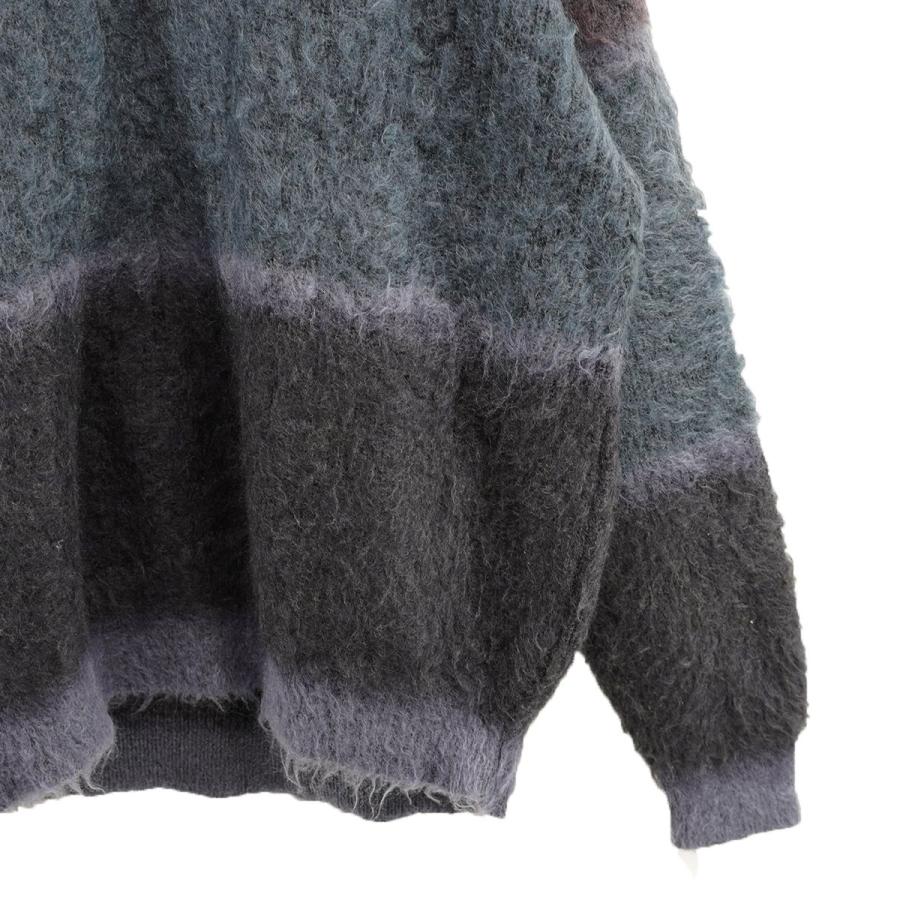 値下げ】YOKE 21AW ROTHKO BORDER CREW NECK ロスコ ボーダー モヘヤ 