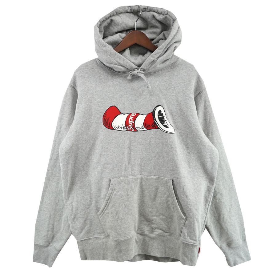シュプリーム Supreme 18AW Cat in the Hat Hooded Sweatshirt 