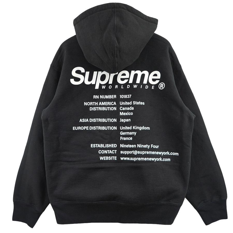 値下げ】Supreme 23SS Worldwide Hooded Sweatshirt ワールドワイド 