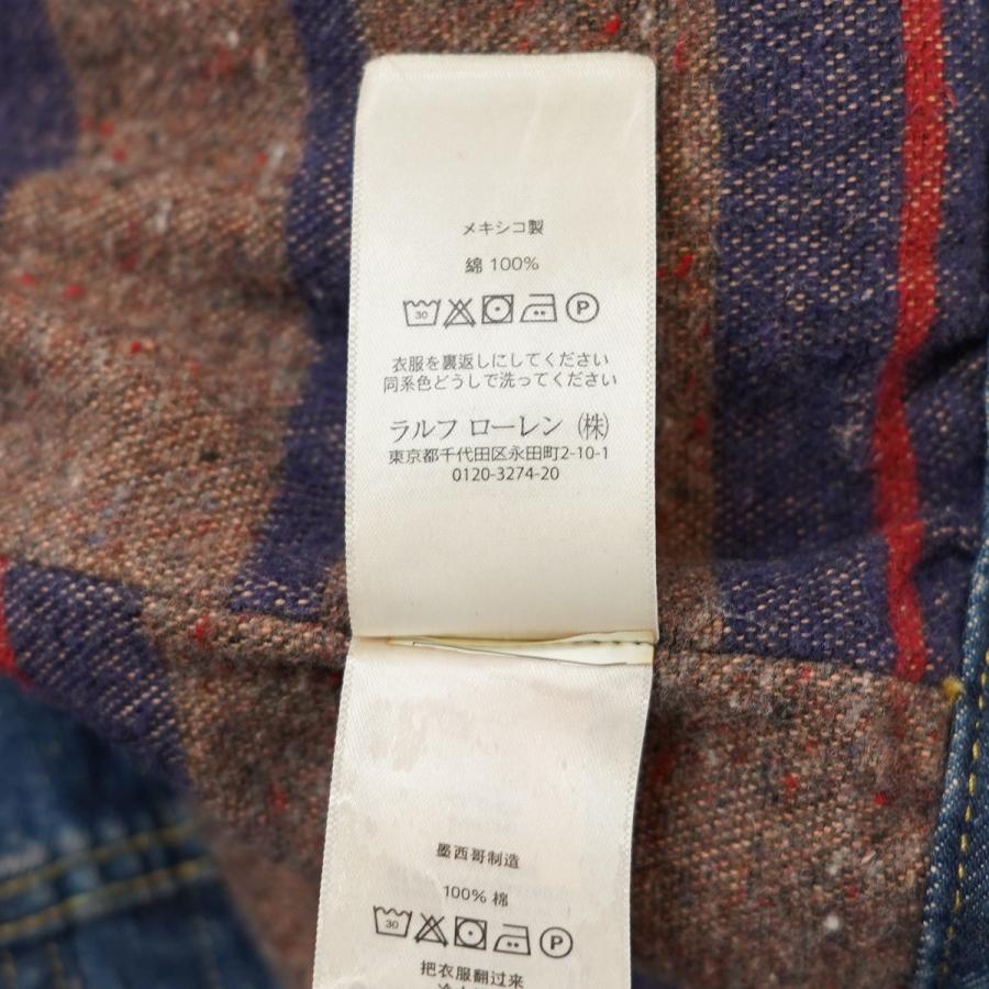 POLO RALPH LAUREN 【値下げ】POLO 裏地ブランケット デニムジャケット 