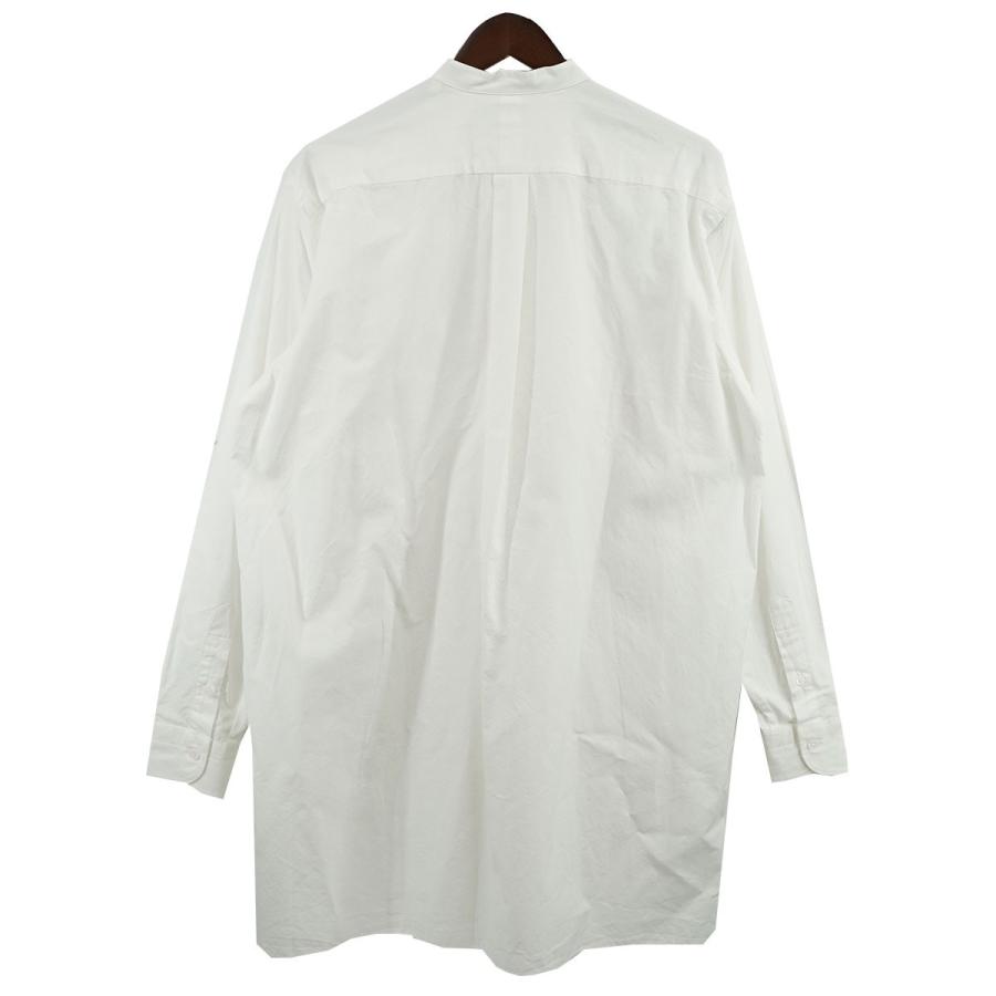 値下げ】COMOLI 23AW バンドカラーシャツ ホワイト サイズ：1 (吉祥寺 