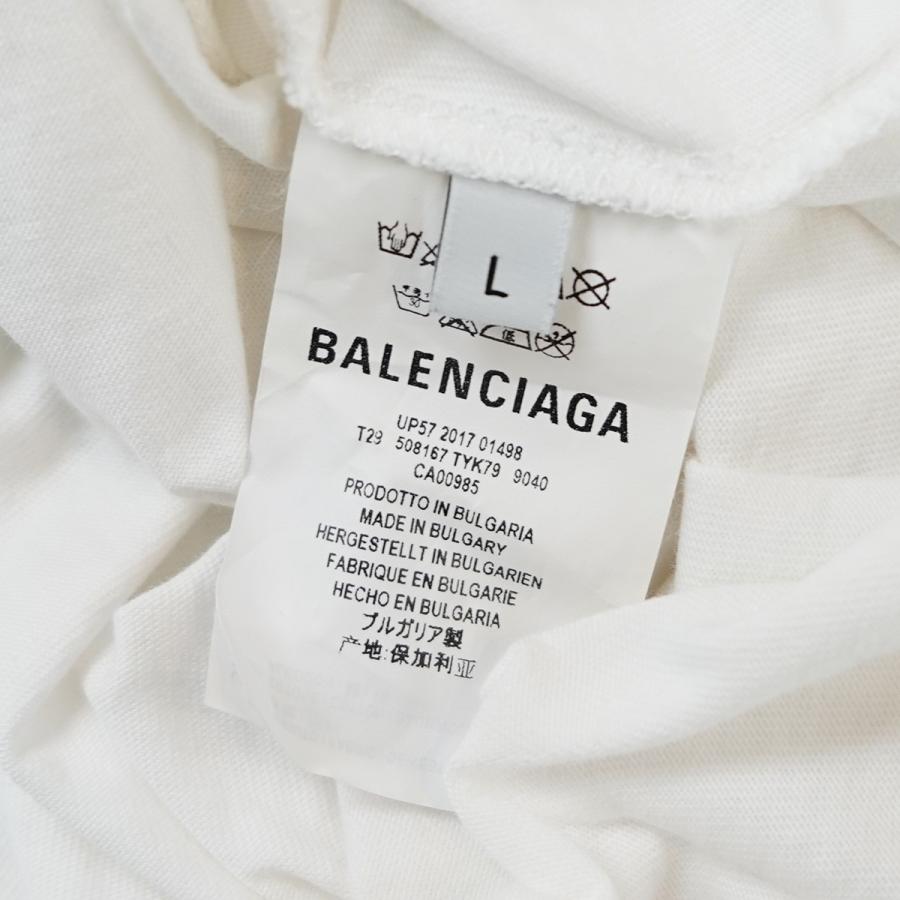 BALENCIAGA バレンシアガ Think BigプリントオーバーサイズTシャツ 