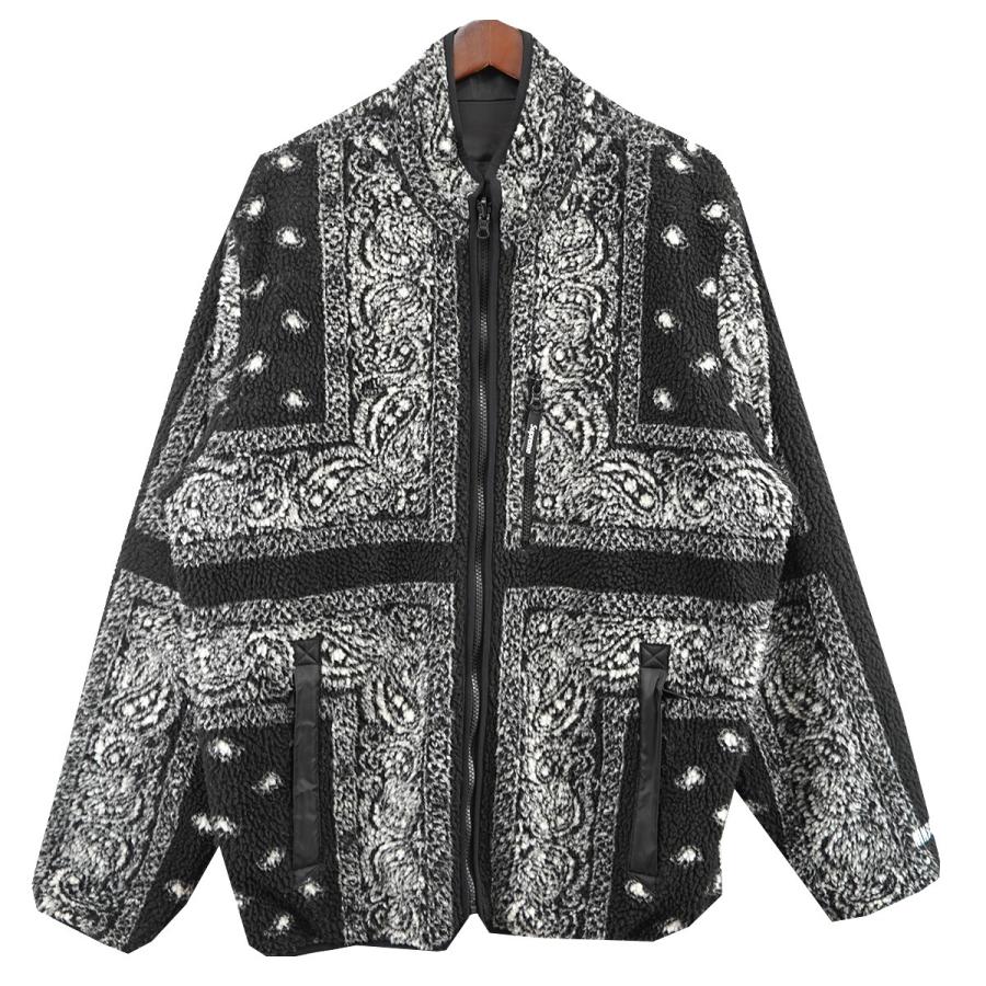 Supreme 【値下げ】Supreme 19AW Reversible Bandana Fleece Jacket 