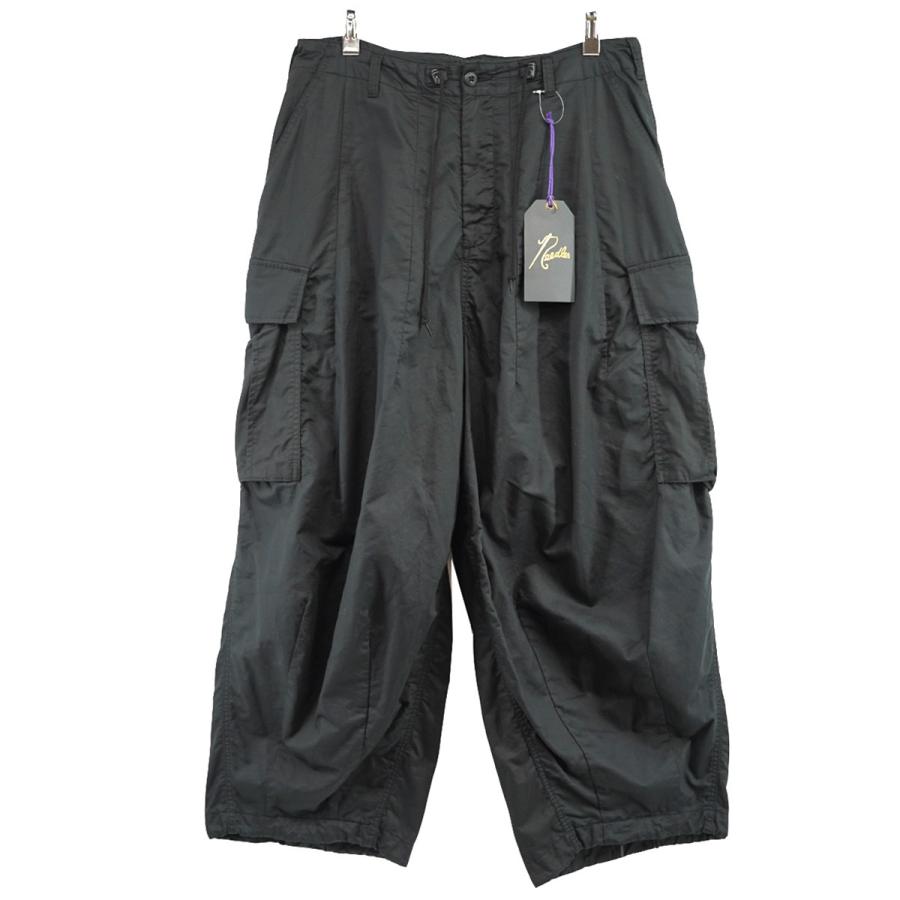 ニードルス Needles 24SS BDU ヒザデルパンツ ワイド パンツ ブラック 