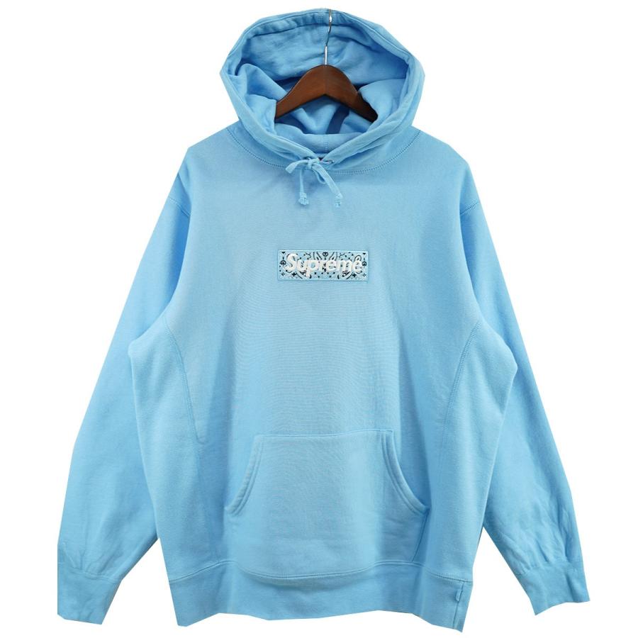 値下げ】Supreme 19AW Bandana Box Logo Hooded Sweatshirt バンダナ 