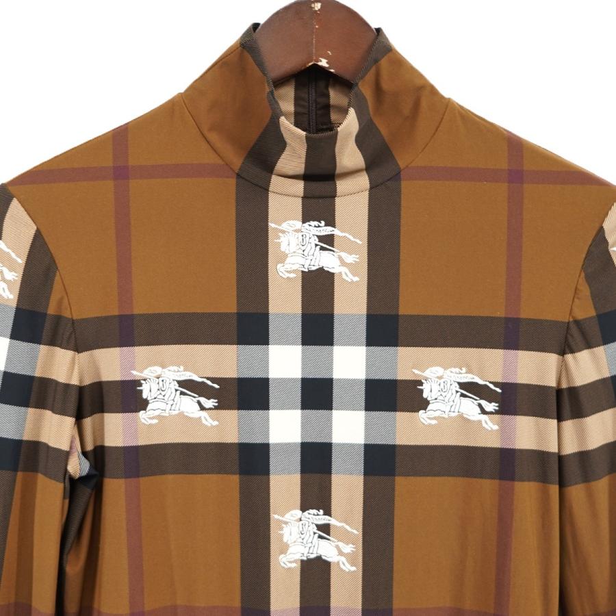 BURBERRY 【値下げ】BURBERRY Embroidered Check Stretch Jersey 