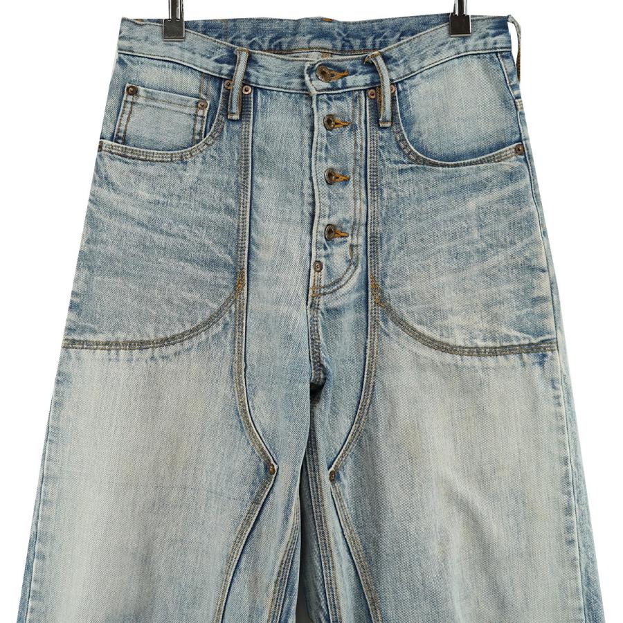 Sugar 【値下げ】SUGARHILL 23SS FADED DOUBLE KNEE DENIM PANTS 