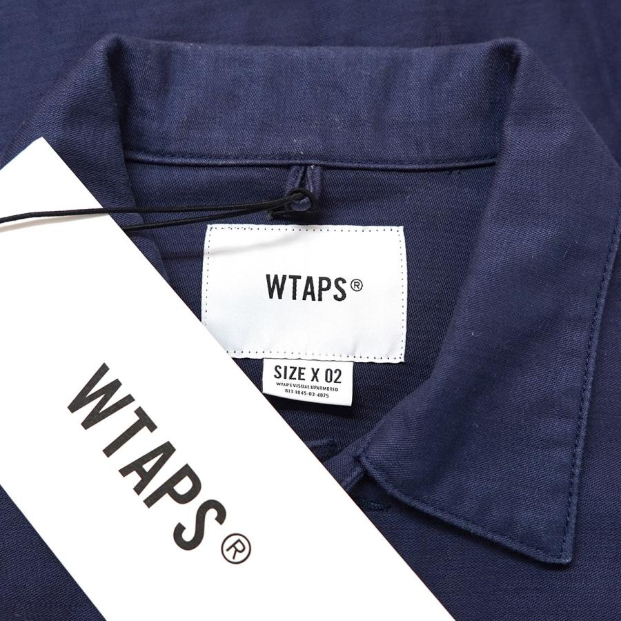 値下げ】WTAPS 20AW BUDS／LS／COTTON． SATIN ロゴ ユーティリティ 