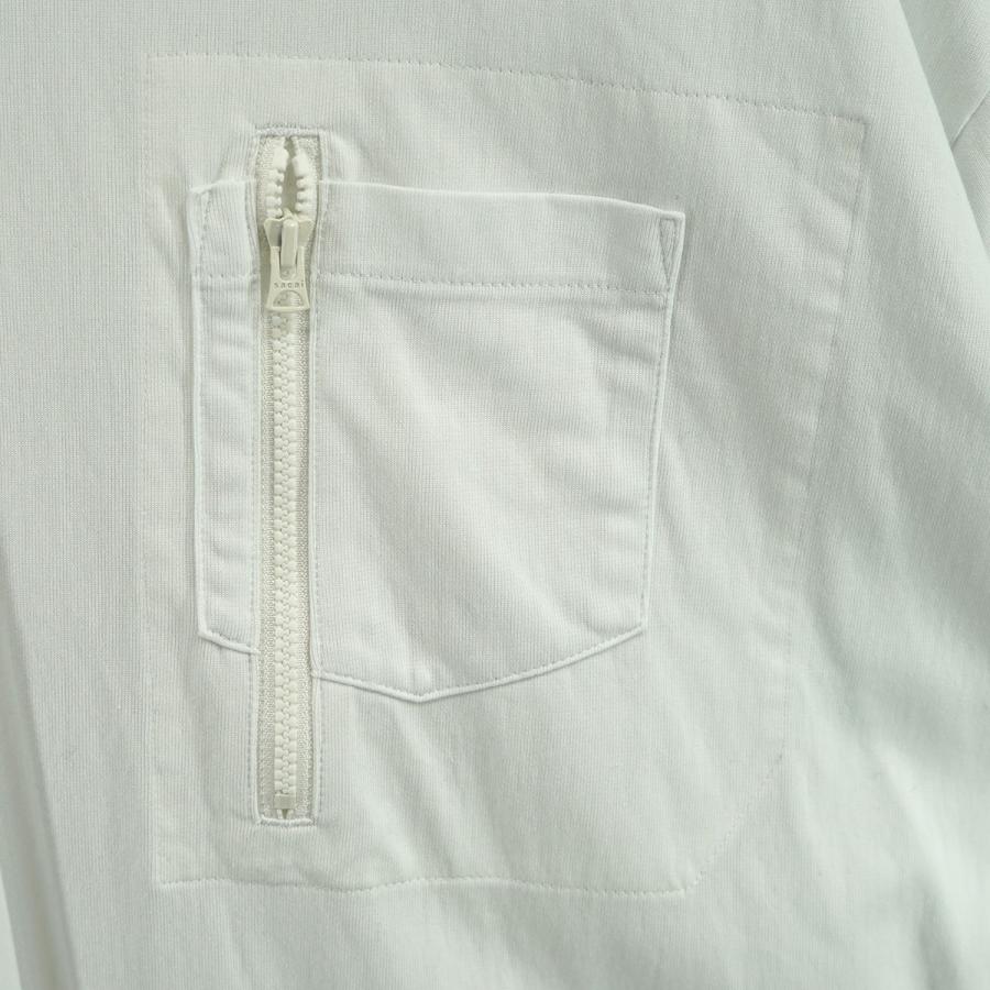 sacai サカイ 24SS Cotton Jersey T-Shirt ポケット ジップ sacai サカイ 24SS Cotton Jersey T-Shirt ポケット ジップ