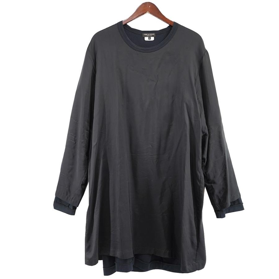 COMME des GARCONS HOMME PLUS 【値下げ】COMME 裏地反転ロングTシャツ  