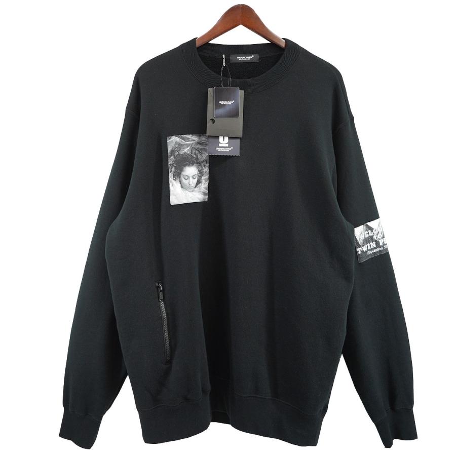 アンダーカバー UNDERCOVER 24AW 裏起毛ウラケ片ZIPPKTプルオーバー 