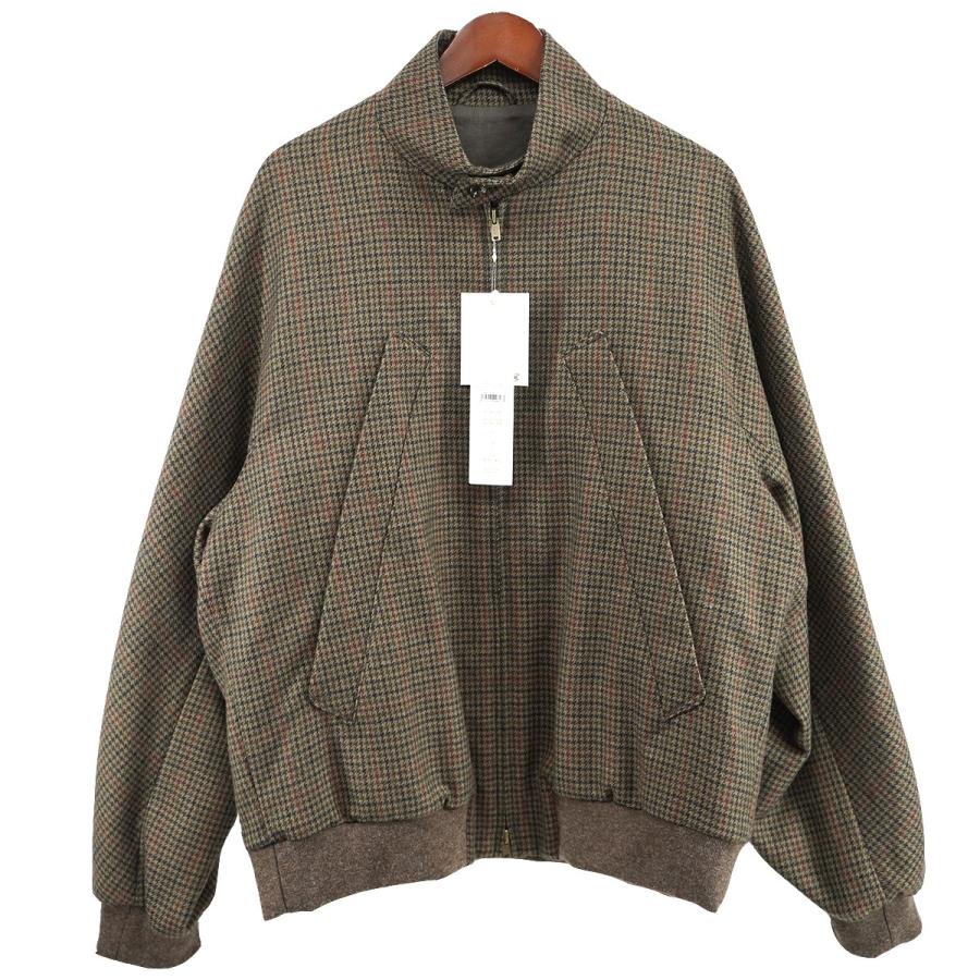 定価以下　Blurhms 24aw ハリントンジャケット BLURHMS 【値下げ】blurhms 24AW Classic Houndstooth