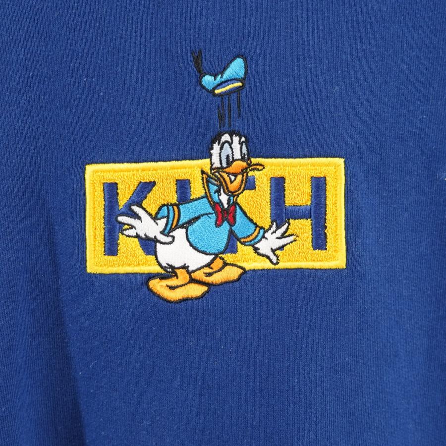 値下げ】KITH×Disney 23AW Donald Duck Classic Logo Crewneck 