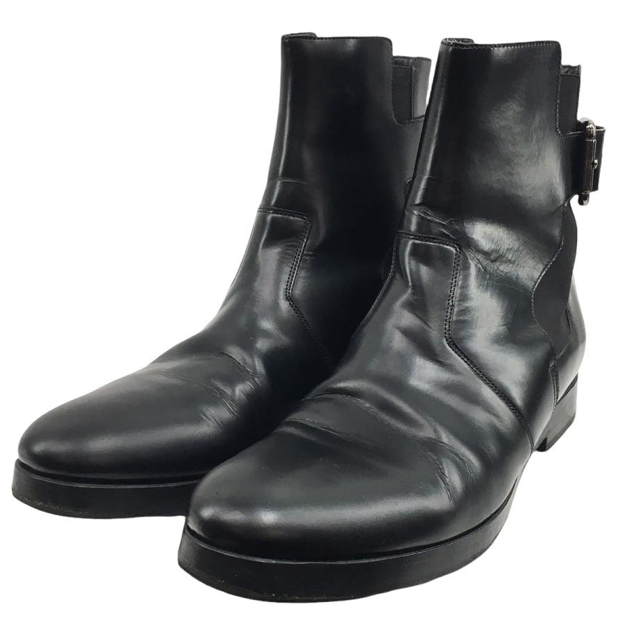 極美品】PIERRE HARDY サイドゴアブーツ 黒カーフレザー約24㎝