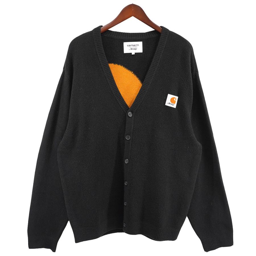 値下げ】CARHARTT WIP×AWAKE AWAKE NY Cardigan ロゴ コラボ ニット  