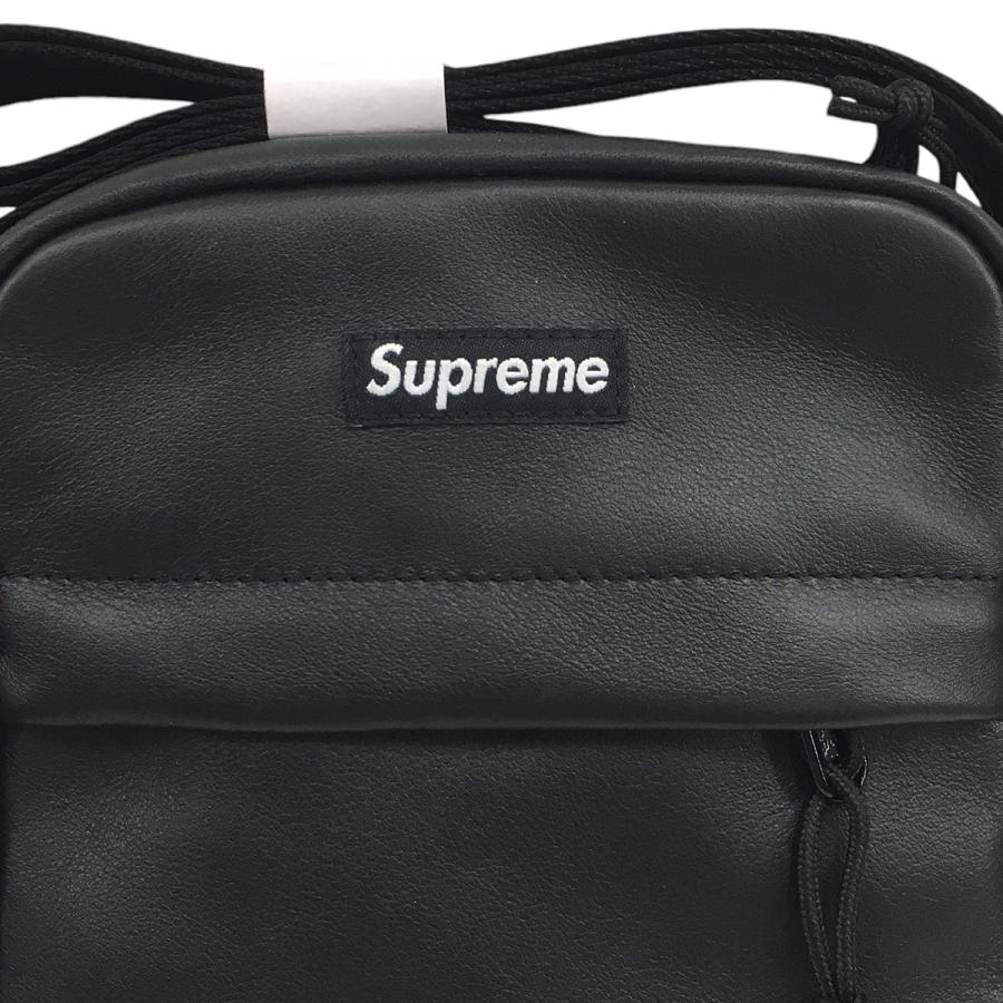 Supreme 【値下げ】Supreme 24AW Leather Shoulder Bag レザー ロゴ 
