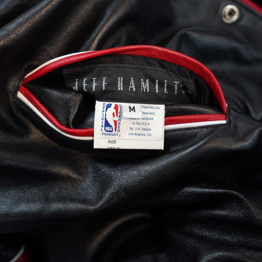 値下げ】Jeff Hamilton Chicago Bulls Leather Jacket 値下げ】Jeff Hamilton Chicago Bulls Leather Jacket