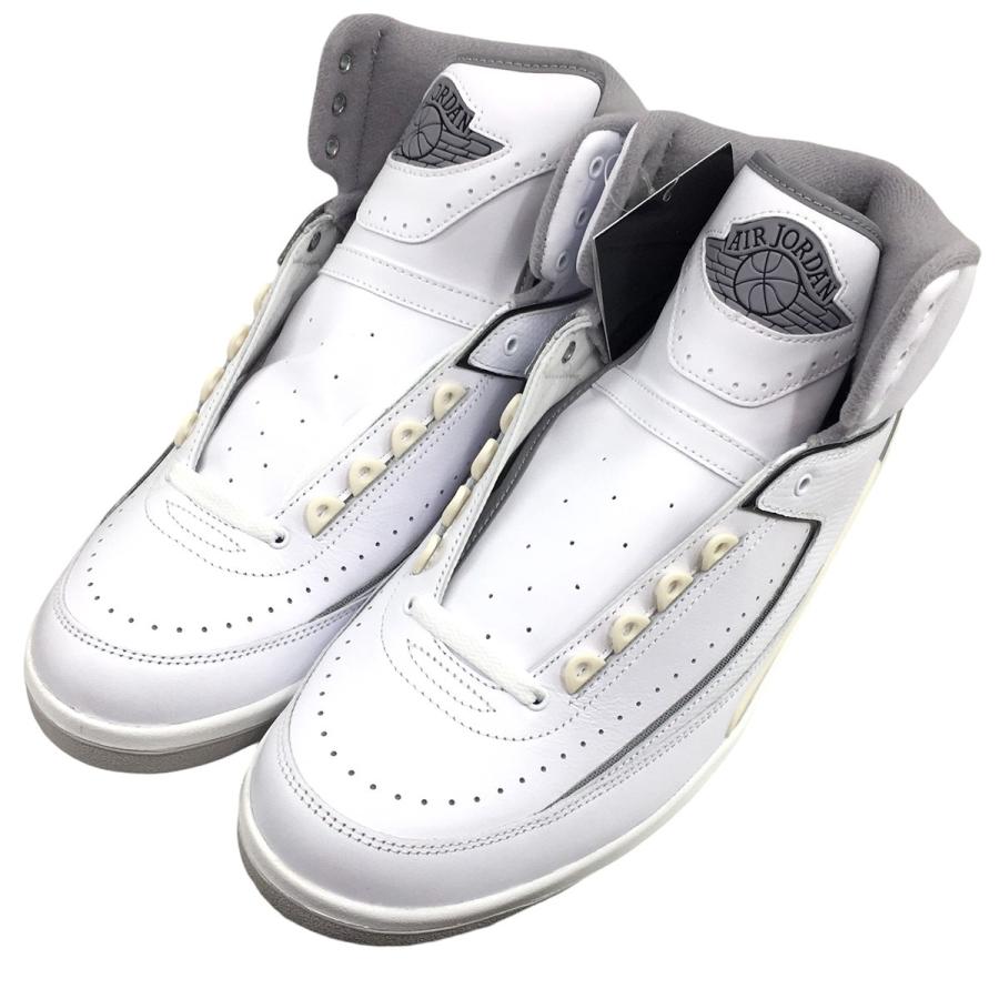 NIKE 【値下げ】NIKE 23年 Air Jordan 2 White and Cement Grey エア 