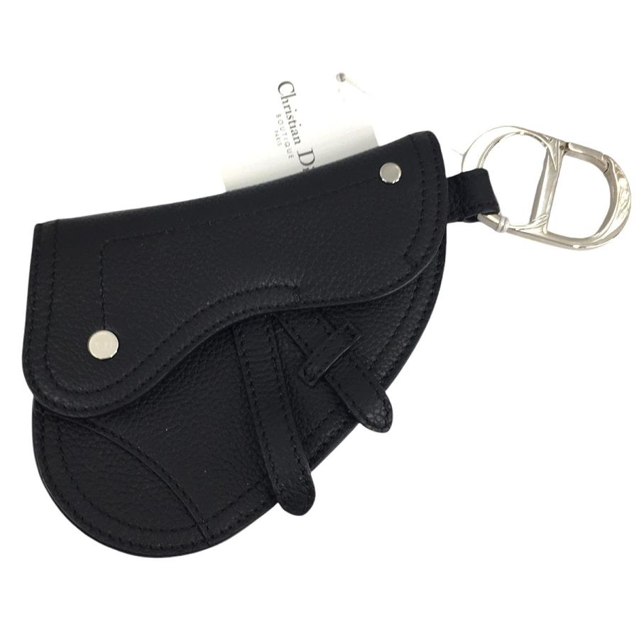 r*y様 DIOR コインケース　サドル Christian Dior 【値下げ】DIOR SADDLE KEY HOLDER LEATHER ロゴ