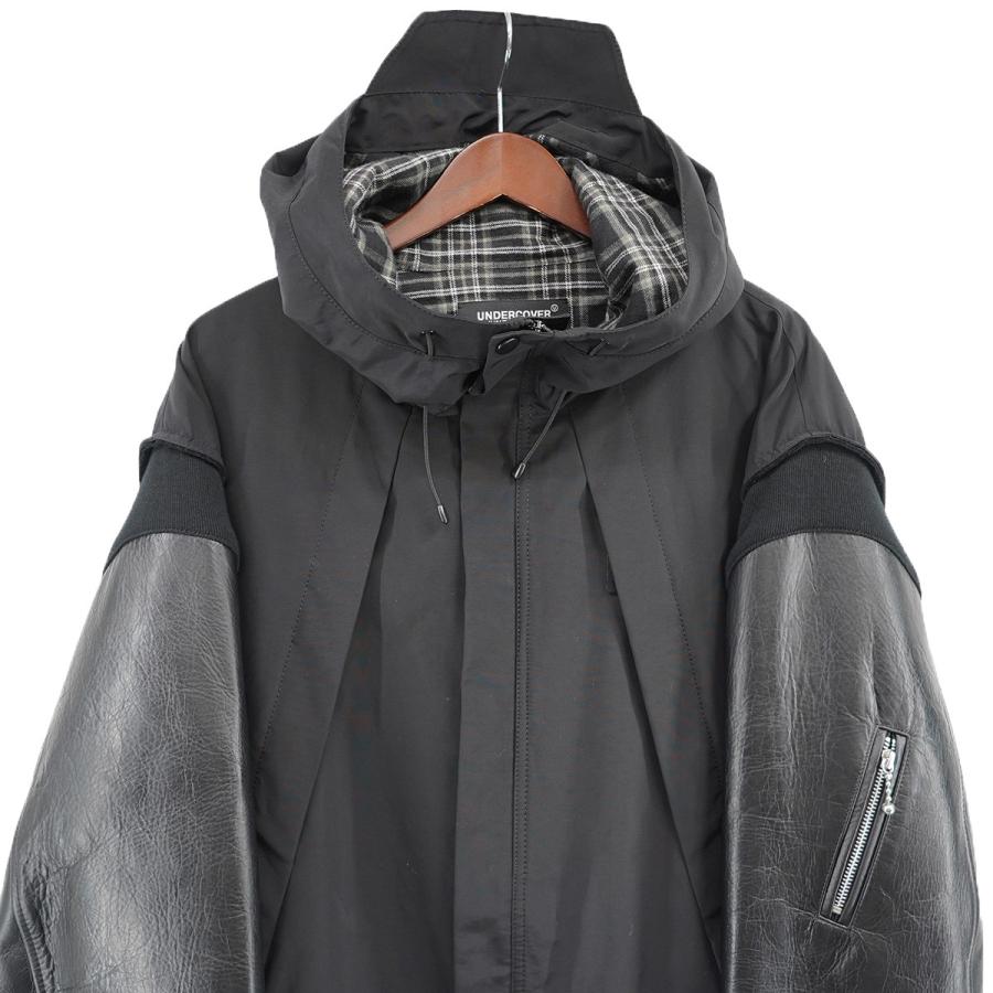 UNDERCOVER 【値下げ】UNDERCOVER 24AW 袖レザーマウンテン UNDERCOVER 【値下げ】UNDERCOVER 24AW 袖レザーマウンテン