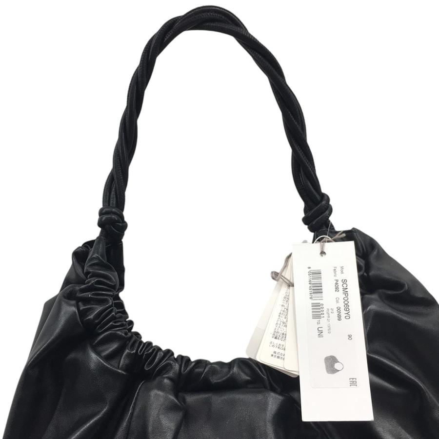 MARNI 【値下げ】MARNI TWIRL ツイル レザー ロゴ バッグ ブラック 