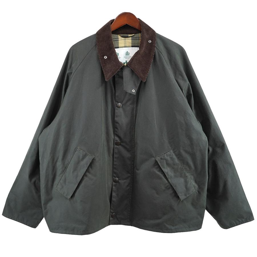 Barbour TRANSPORT WAX / トランスポート　カーキ　42 Barbour（バブアー） 【値下げ】Barbour TRANSPORT WAX JACKET