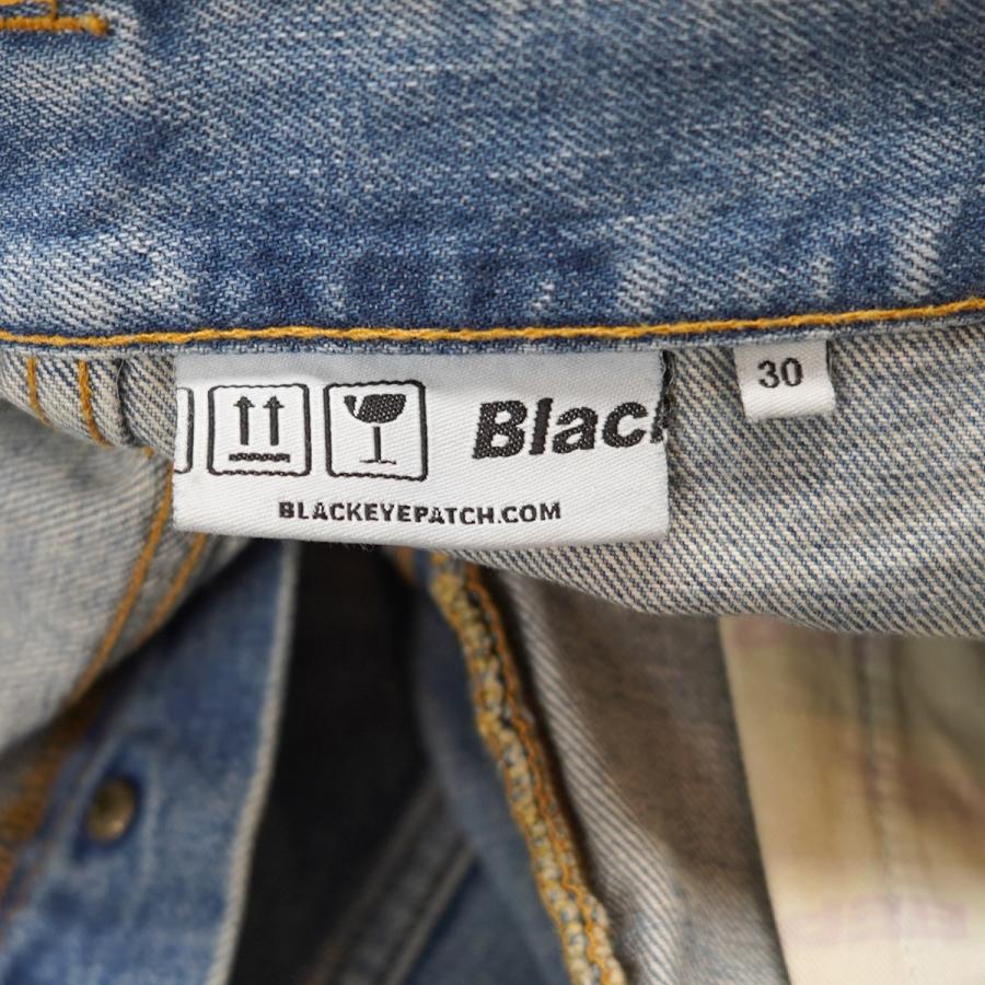 BlackEyePatch ブラックアイパッチ バック Bロゴ 刺繍 革パッチ 取扱 