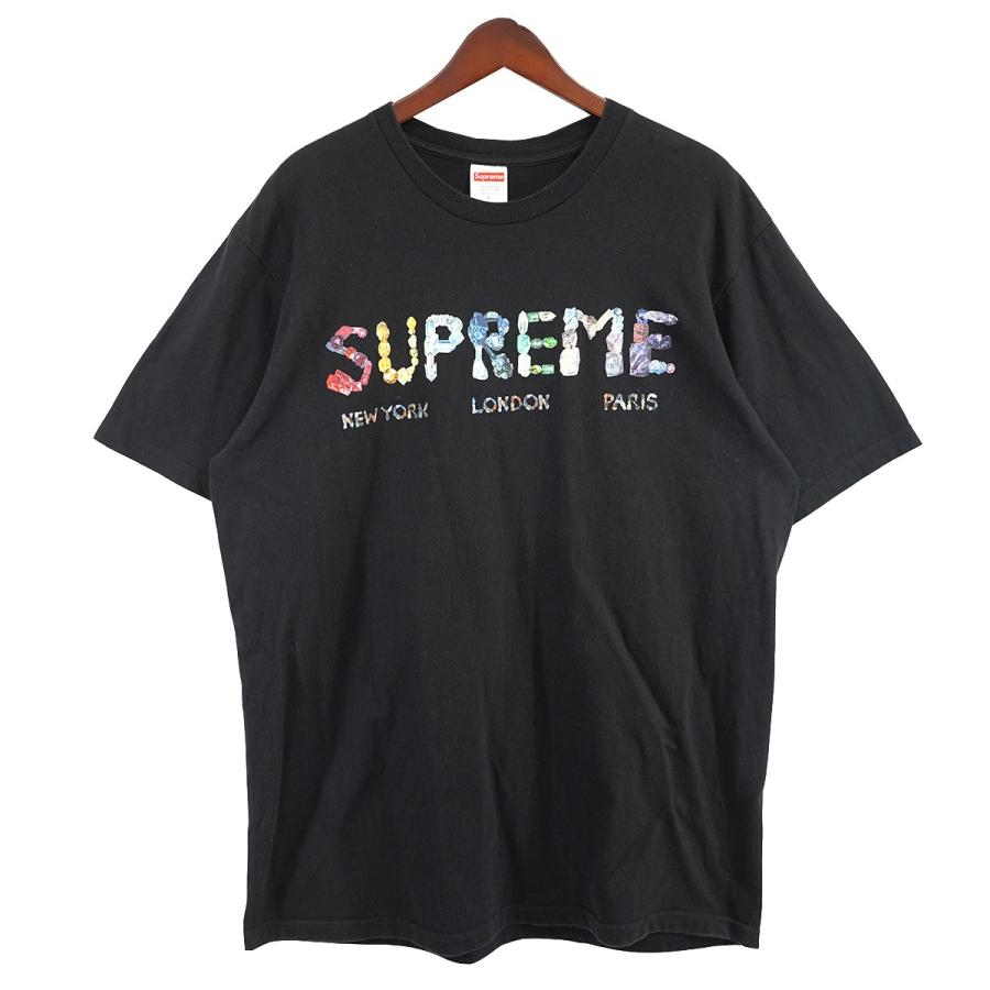 Supreme 【値下げ】Supreme 18SS Rocks Tee ロックス ロゴ Tシャツ 