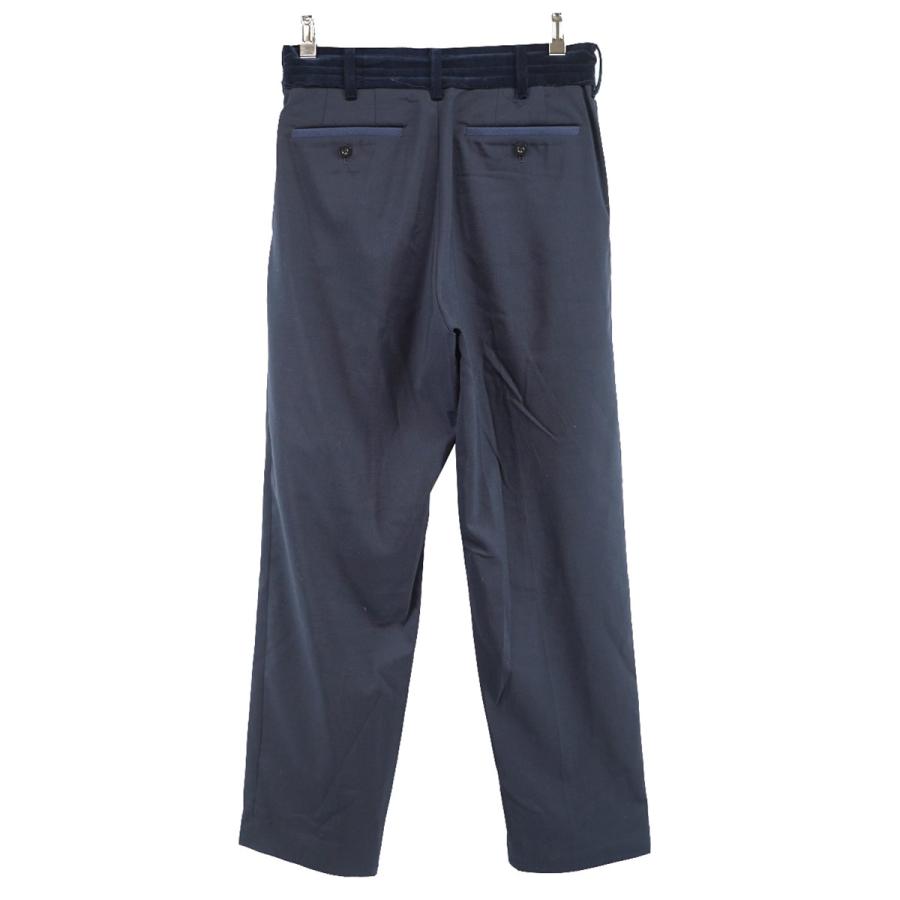 パンツ sacai 21ss Velor switching Suiting Pants sacai（サカイ） 【値下げ】sacai 21SS Velor switching Suiting Pants