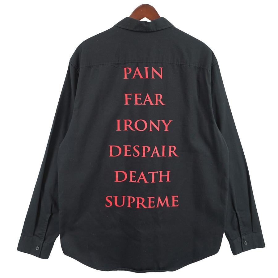 Supreme シュプリーム 21AW The Crow Work Shirt ザクロウ ロゴ パッチ 