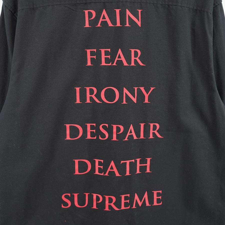 Supreme シュプリーム 21AW The Crow Work Shirt ザクロウ ロゴ パッチ 