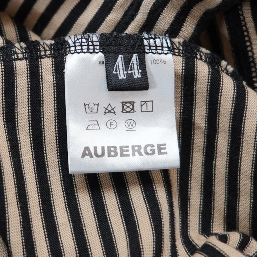 オーベルジュ AUBERGE KURTY カーティ ロゴ ボーダー ロンT ロング 