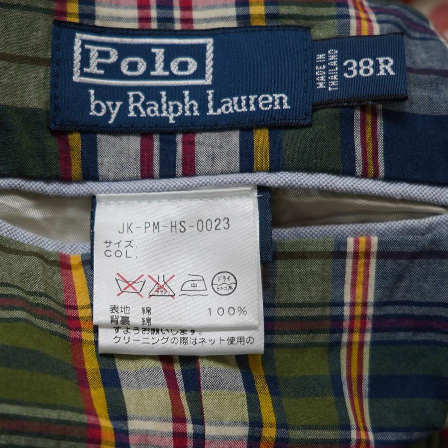 POLO RALPH LAUREN ポロラルフローレン マドラスチェックジャケット 