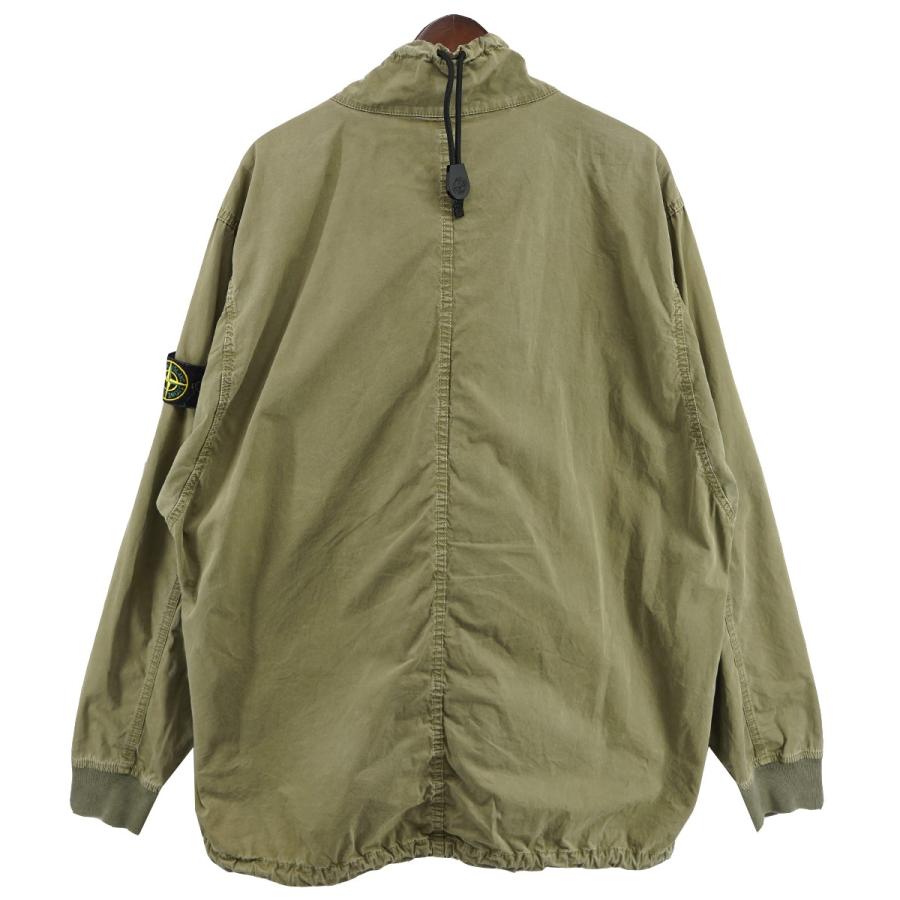 STONE ISLAND ストーンアイランド Over shirt ロゴ パッチ プル STONE ISLAND ストーンアイランド Over shirt ロゴ パッチ プル