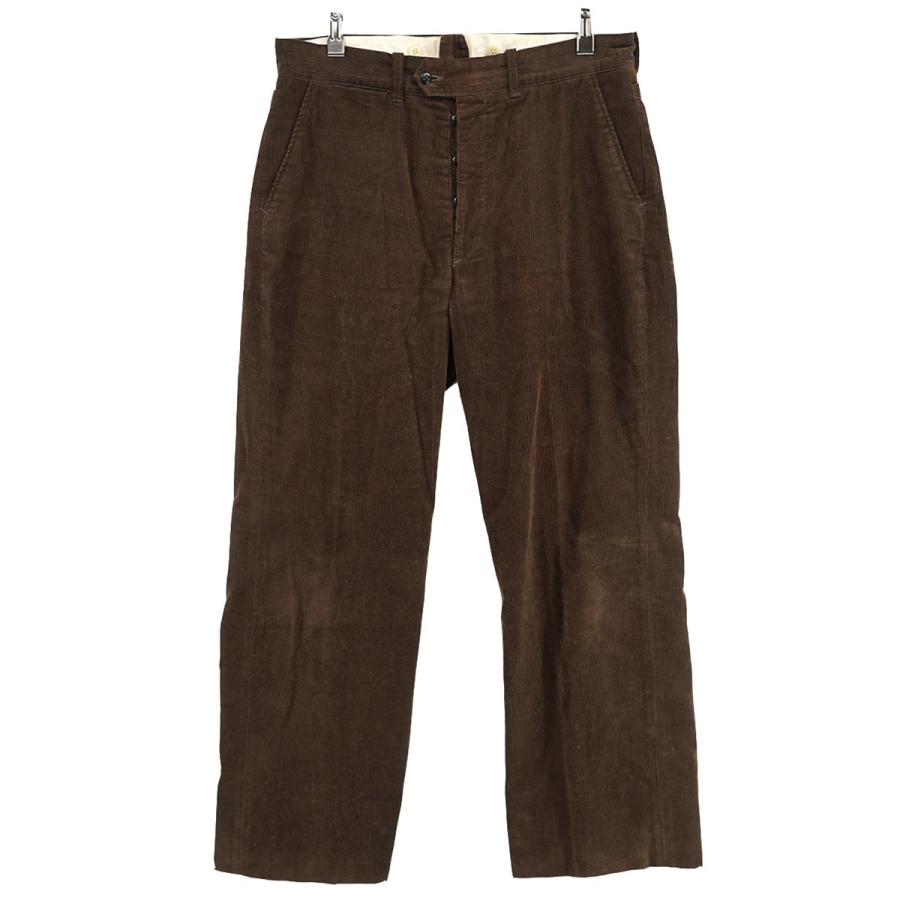 アットラスト atlast コーデュロイ トラウザー 34 アットラスト ATLAST ＆ CO コーデュロイ トラウザー パンツ ブラウン