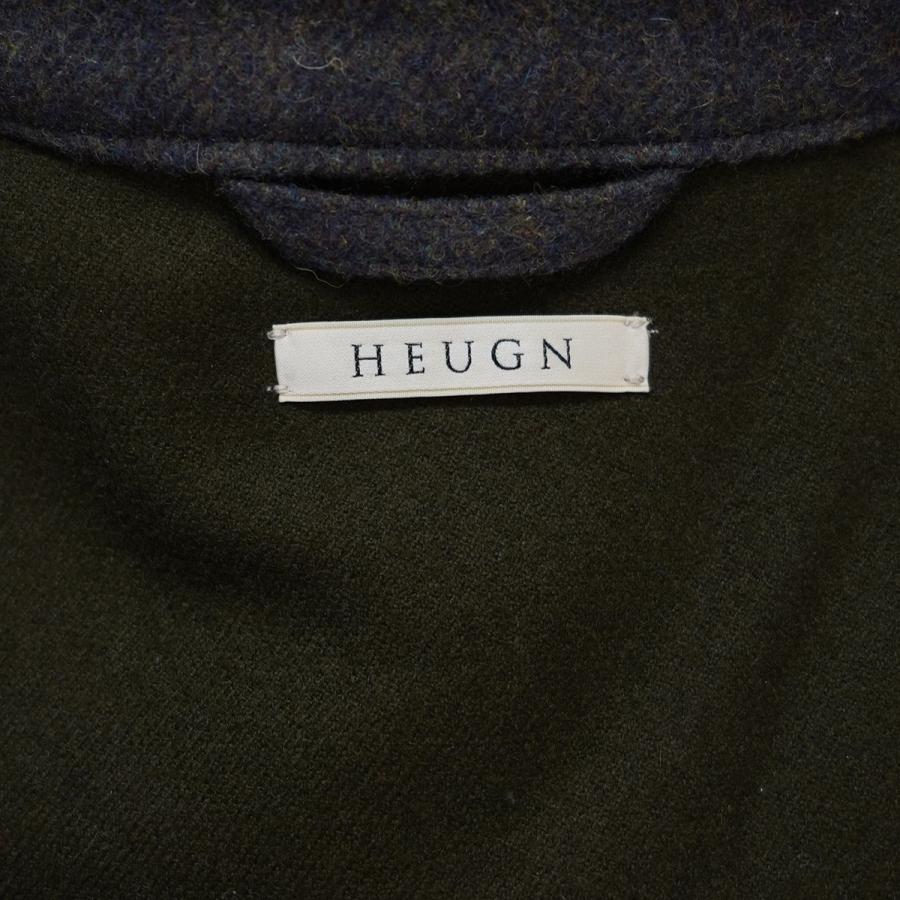 HEUGN ユーゲン MIX TWEED BROWN サイズ3 ユーゲン HEUGN ALBERT MIX TWEED -BROWN- #COAT アルバート ミックス