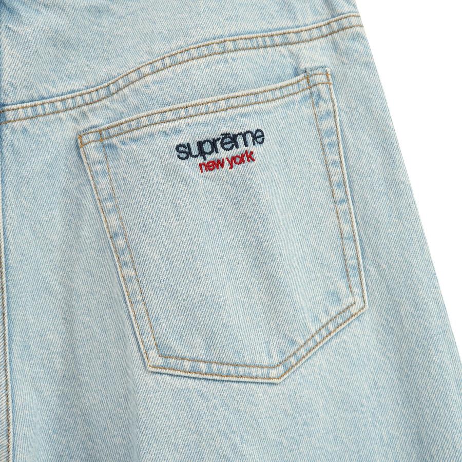 パンツ Supreme ice wash denim pants LIDNM（リドム）の「VAJIRA ICE WASH DENIM（デニムパンツ